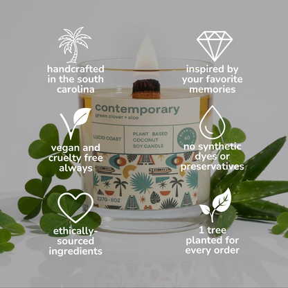 Contemporary Candle