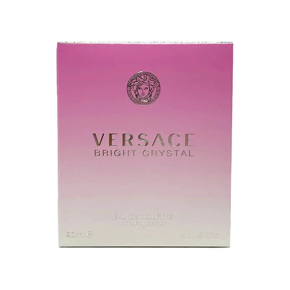 Vêrsace Bright Crystal Eau De Toilette Spray For Woman. EDT 3 fl oz 90 ml